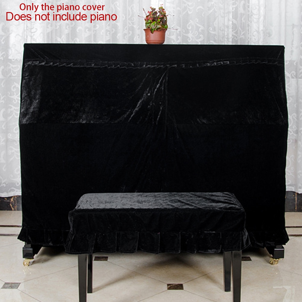 Soft Velvet Piano Cloth Cover
