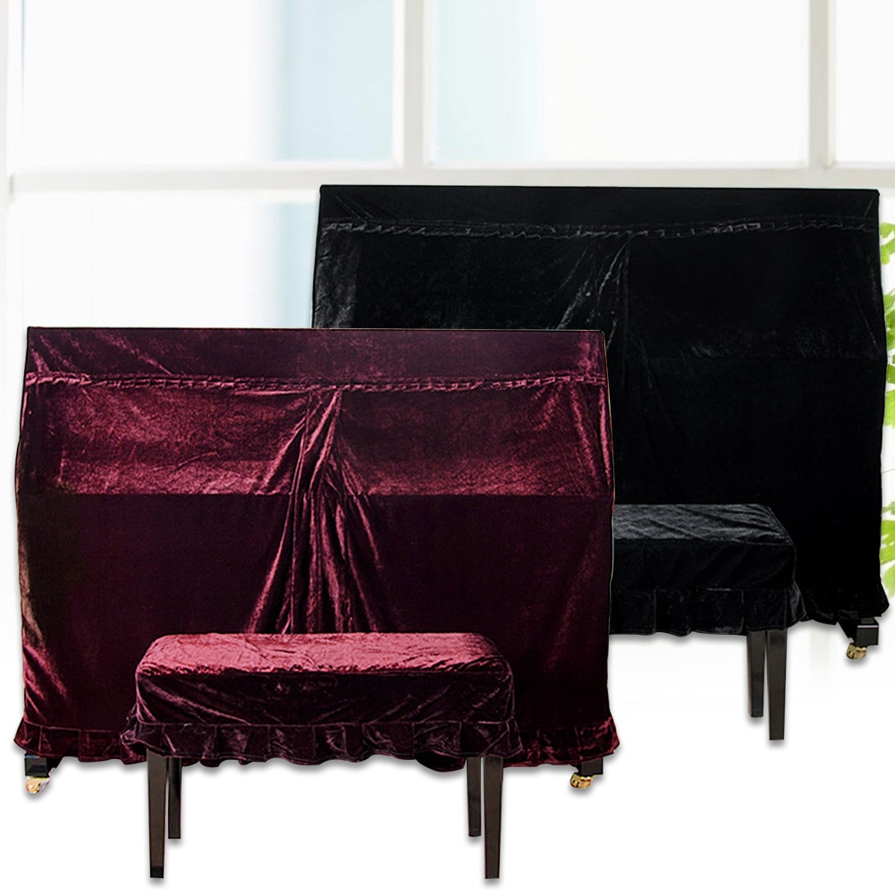 Soft Velvet Piano Cloth Cover