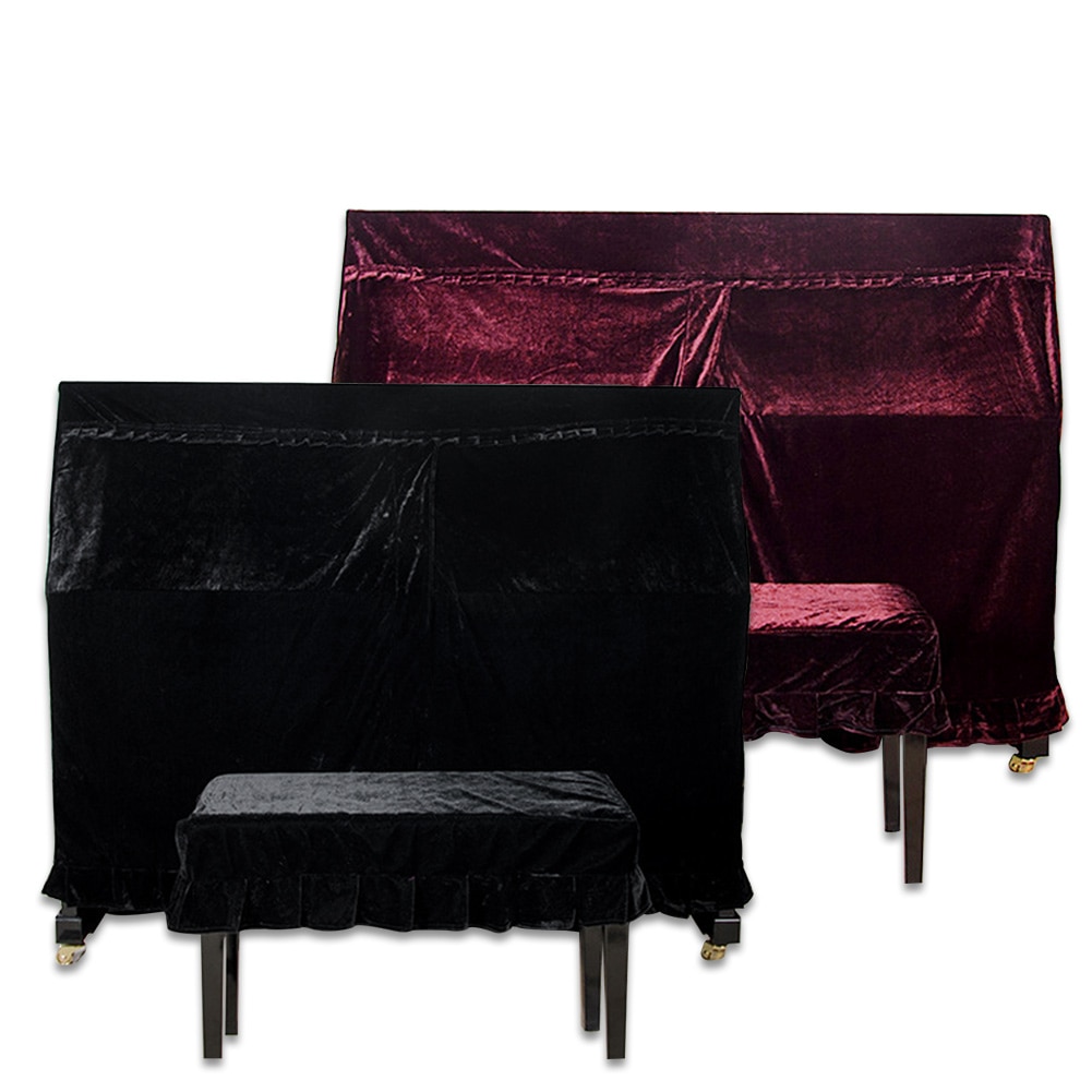 Soft Velvet Piano Cloth Cover