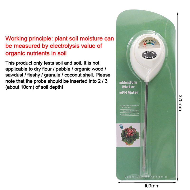 Soil Humidometer Home Gardening Measuring Tool Soil Moisture Meter Hygrometer Probe Watering Test Soil Humidometer Home Gardening Measuring Tool Soil Moisture Meter Hygrometer Probe Watering Test