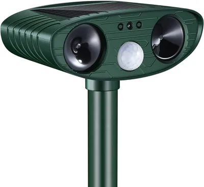 Solar Animal Repellant Ultrasonic Cat Dog Repellant Solar Powered Waterproof Animal Deterrent Solar Animal Repellant Ultrasonic Cat Dog Repellant Solar Powered Waterproof Animal Deterrent