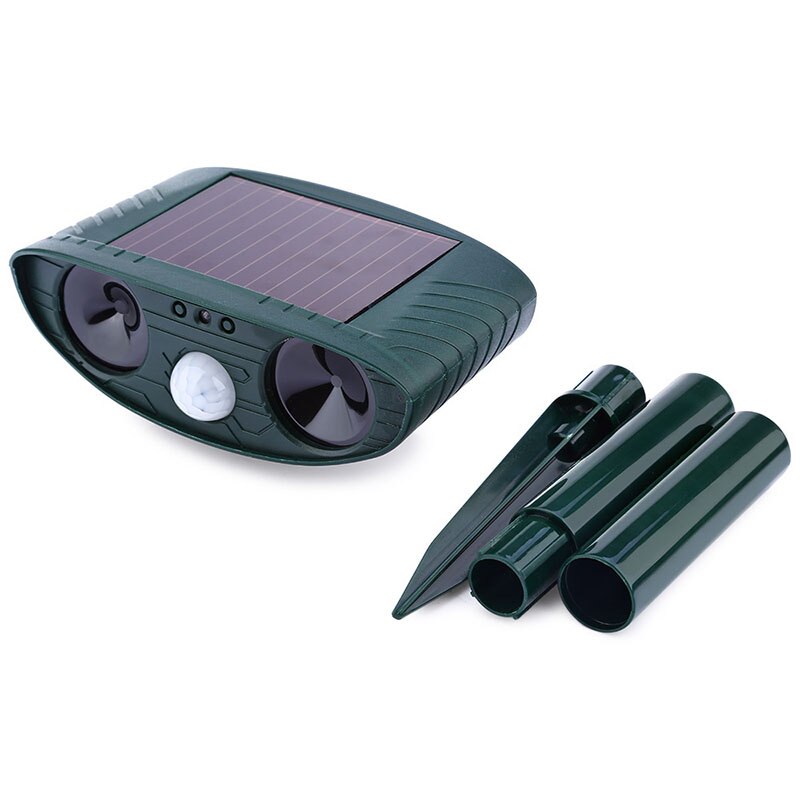 Solar Animal Repellant Ultrasonic Cat Dog Repellant Solar Powered Waterproof Animal Deterrent Solar Animal Repellant Ultrasonic Cat Dog Repellant Solar Powered Waterproof Animal Deterrent