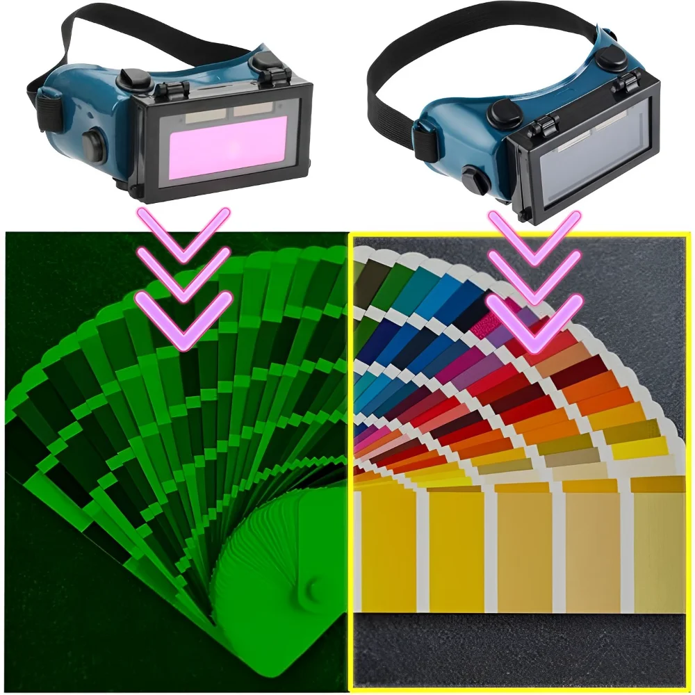 Solar Auto Darkening Welding Mask Welding Helmet Eyes Goggle/Welder Glasses Arc Protection Helmet for Welding