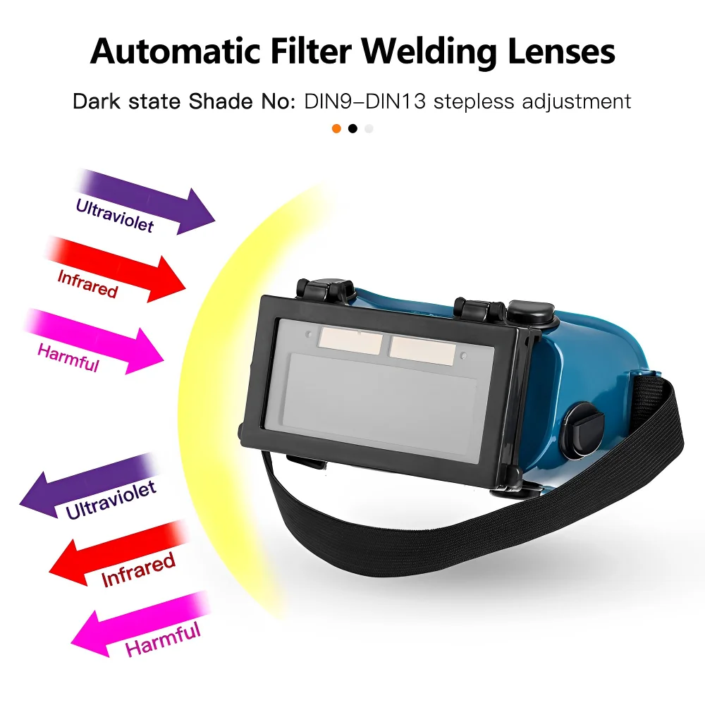 Solar Auto Darkening Welding Mask Welding Helmet Eyes Goggle/Welder Glasses Arc Protection Helmet for Welding
