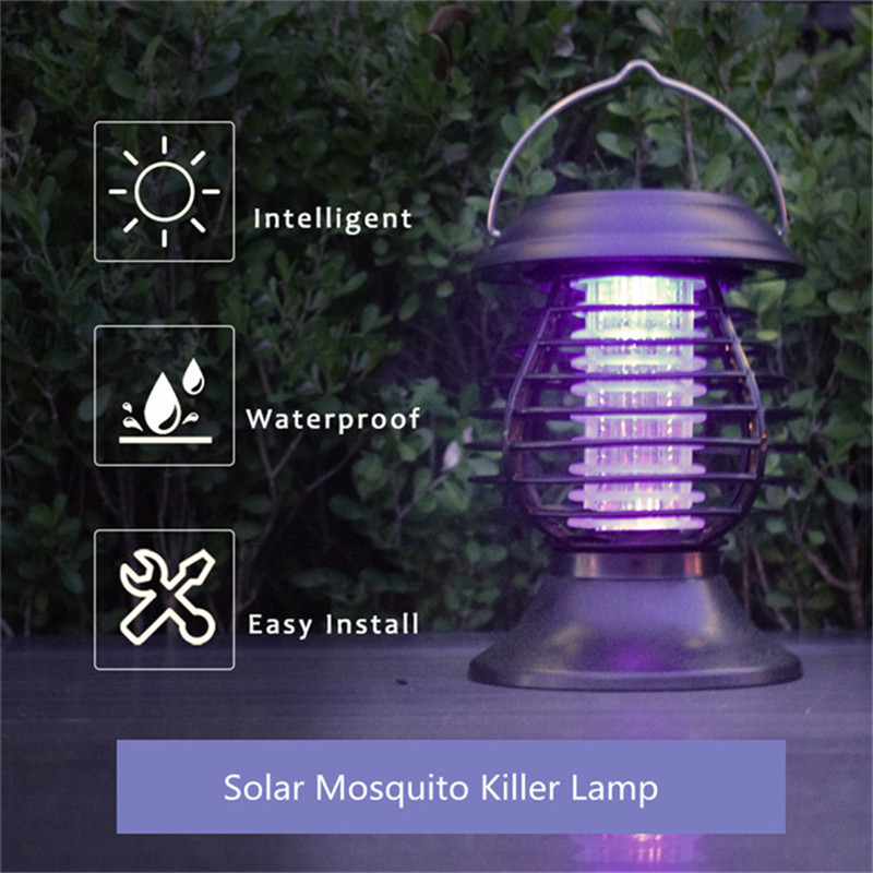 Solar Bug Zapper Mosquito Killer Lamp Solar Bug Zapper Mosquito Killer Lamp