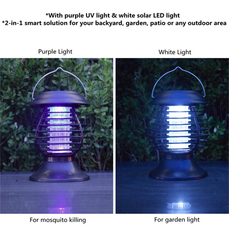 Solar Bug Zapper Mosquito Killer Lamp Solar Bug Zapper Mosquito Killer Lamp