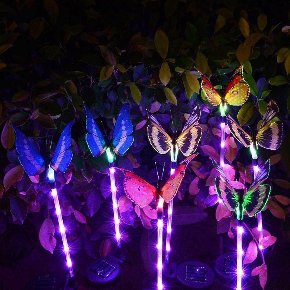 Solar Butterfly Lights Outdoor Decor (3pcs) Solar Butterfly Lights Outdoor Decor (3pcs)