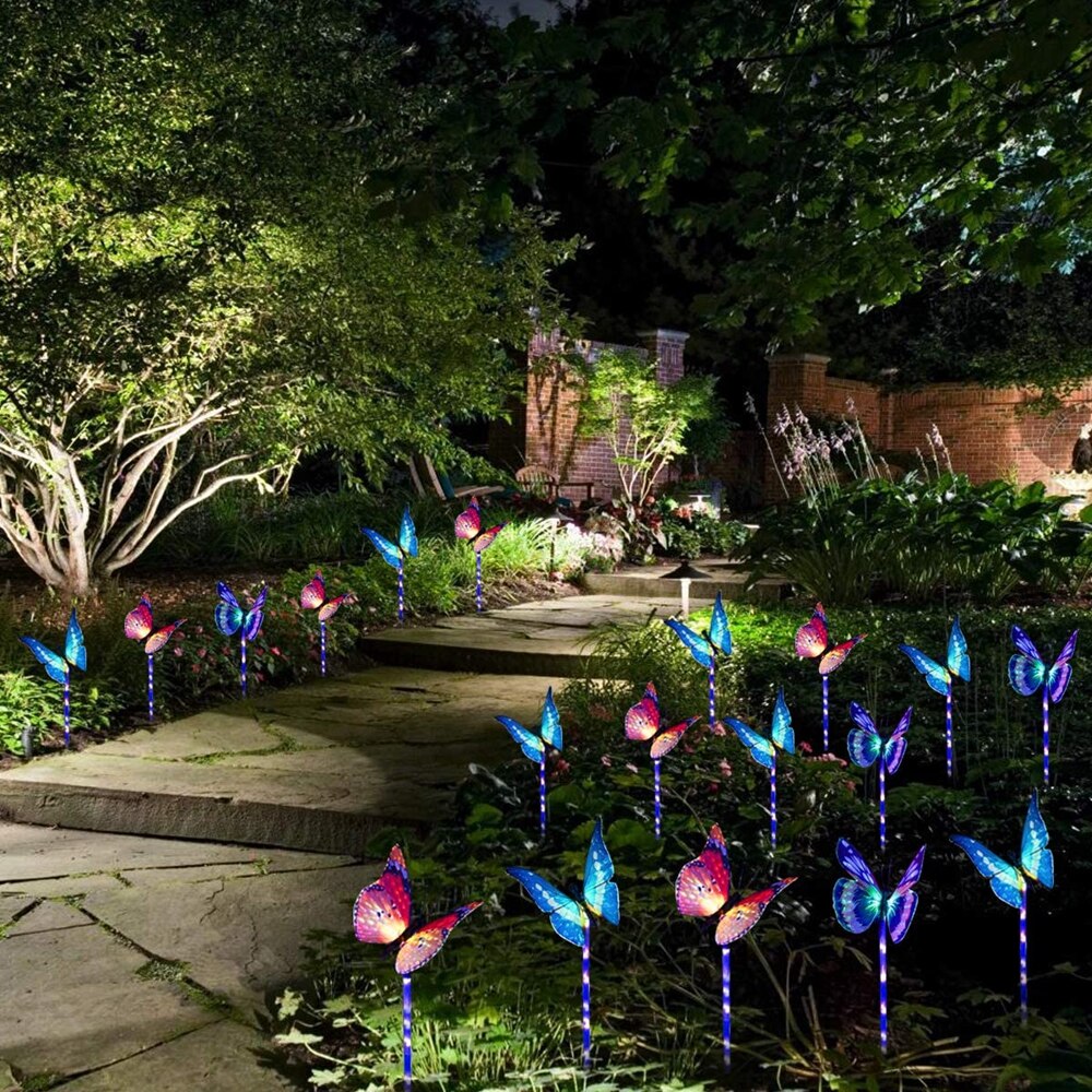 Solar Butterfly Lights Outdoor Decor (3pcs) Solar Butterfly Lights Outdoor Decor (3pcs)