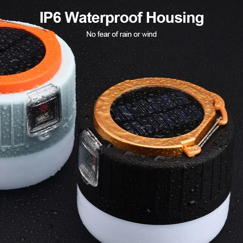 Solar Camping Light Power Bank LED Camping Lanterns With Remote Control Waterproof Outdoor Tent Light Rechargeable Solar Camping Light Power Bank LED Camping Lanterns With Remote Control Waterproof Outdoor Tent Light Rechargeable