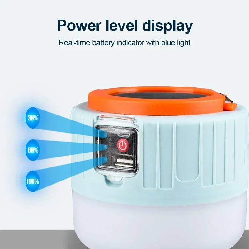 Solar Camping Light Power Bank LED Camping Lanterns With Remote Control Waterproof Outdoor Tent Light Rechargeable Solar Camping Light Power Bank LED Camping Lanterns With Remote Control Waterproof Outdoor Tent Light Rechargeable