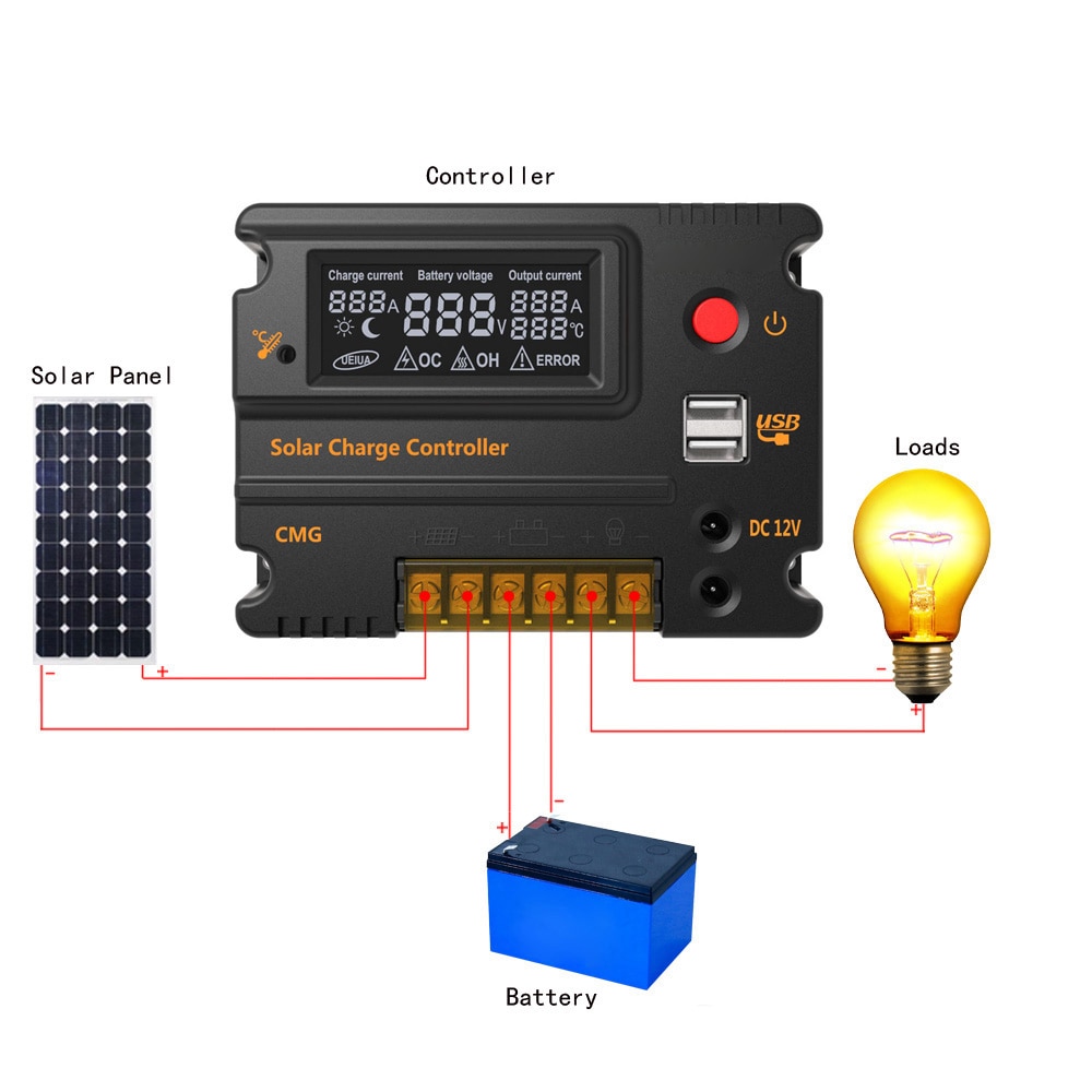 Solar Charge Controller Battery Regulator Solar Charge Controller Battery Regulator