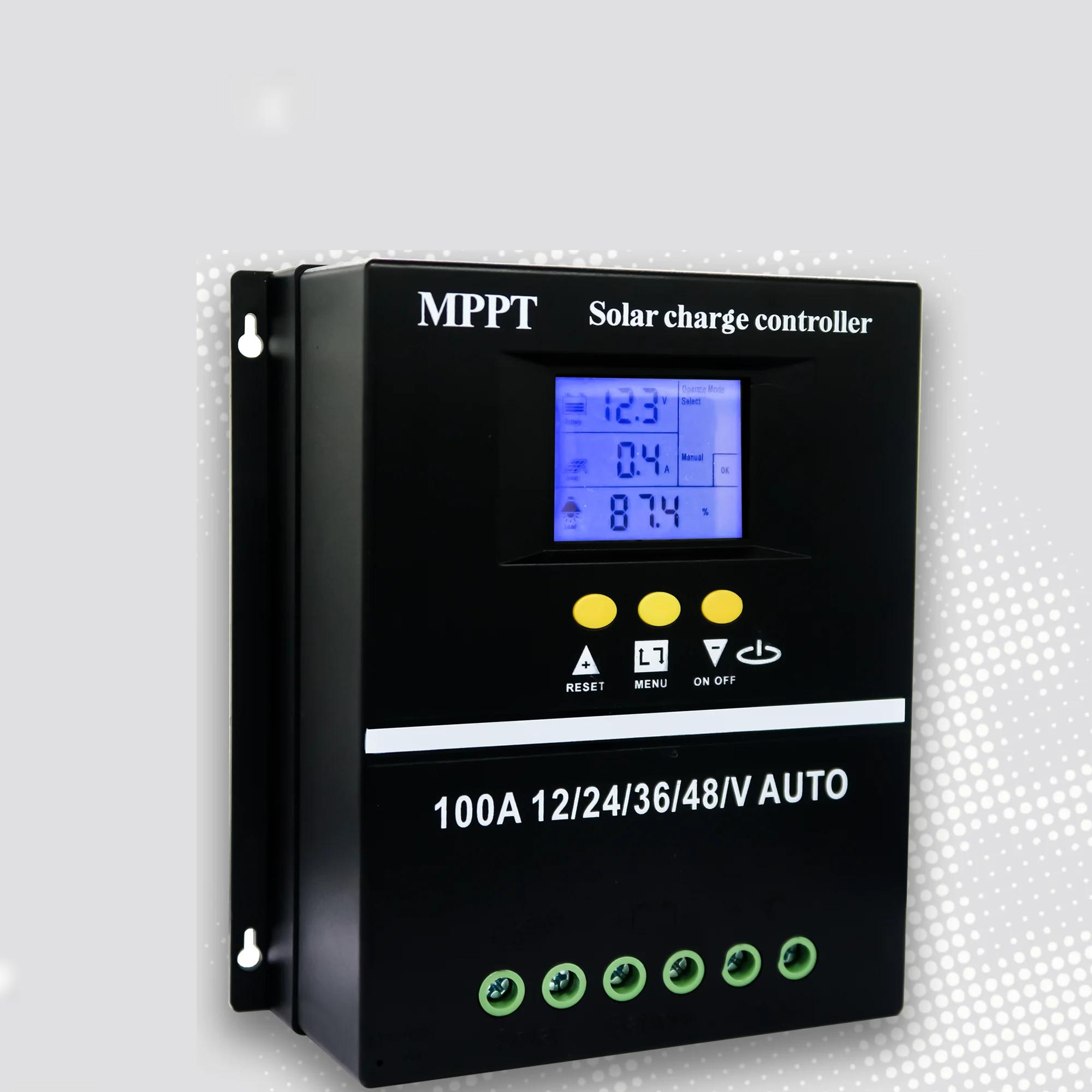 Solar Charge Controller Solar Panel Lead Acid/Lithium Battery Regulator Dual USB