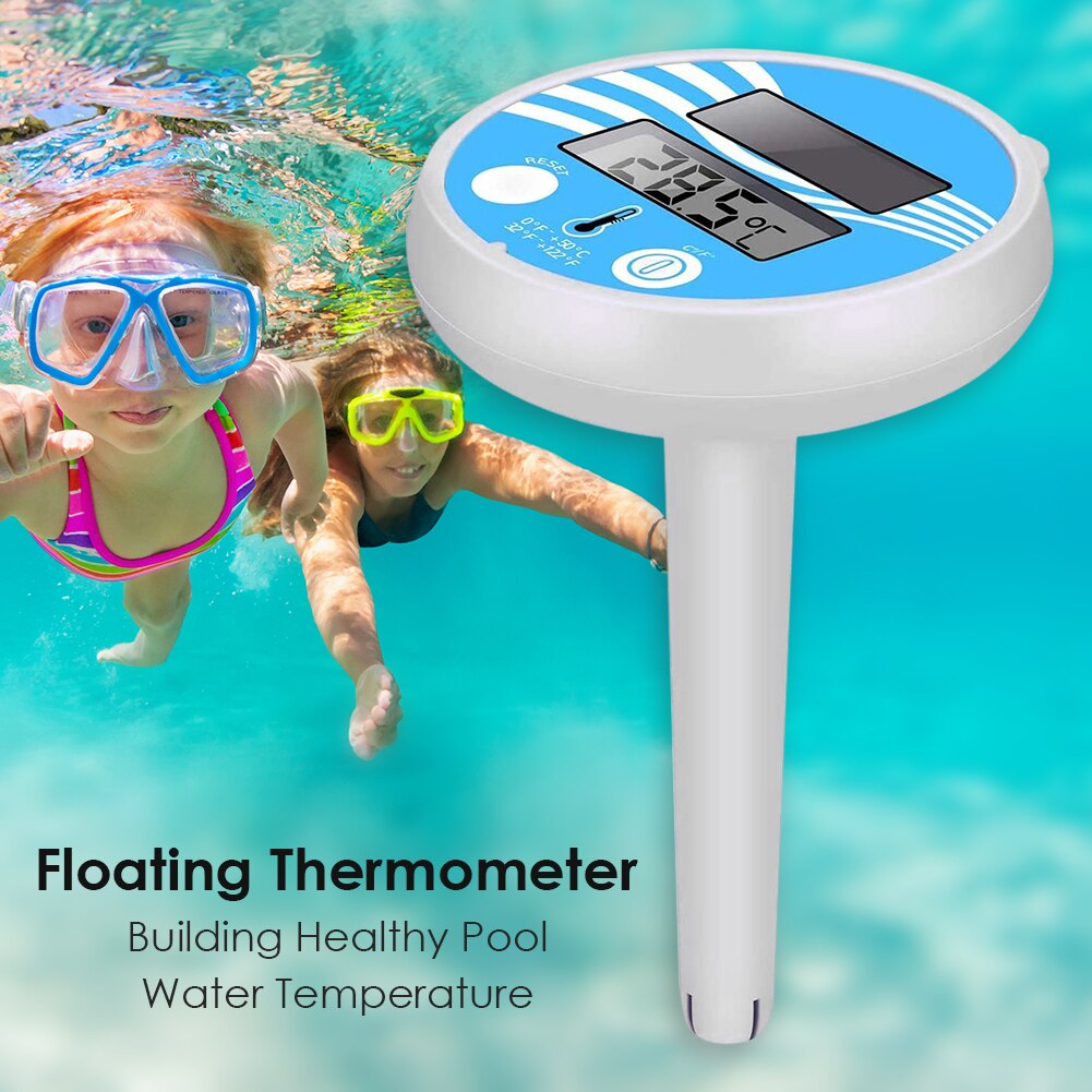 Solar Digital Display Floating Swimming Pool Thermometer Solar Digital Display Floating Swimming Pool Thermometer