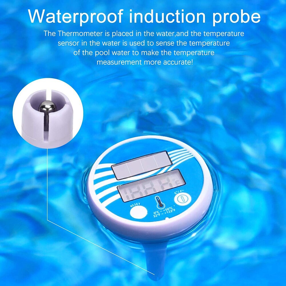 Solar Digital Display Floating Swimming Pool Thermometer Solar Digital Display Floating Swimming Pool Thermometer