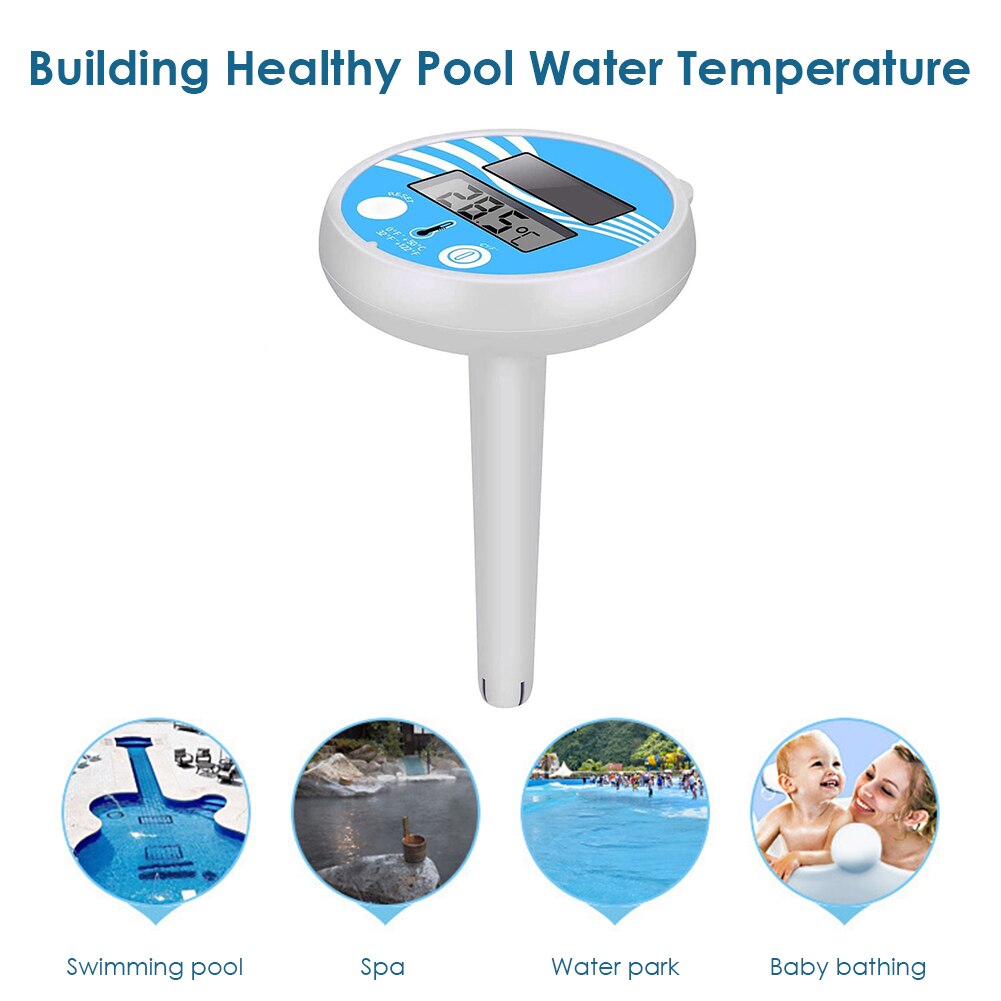 Solar Digital Display Floating Swimming Pool Thermometer Solar Digital Display Floating Swimming Pool Thermometer
