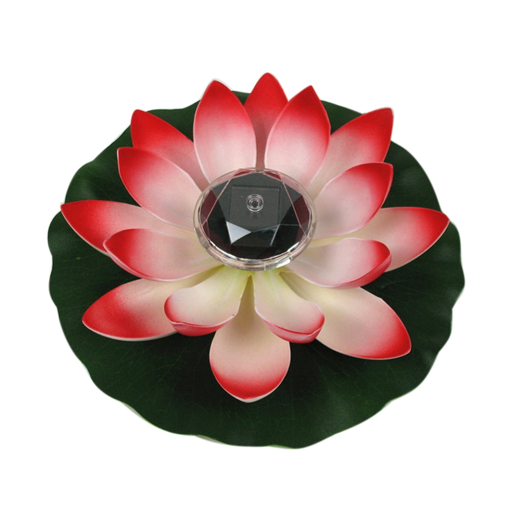 Solar Fake Lotus Flower Light Solar Fake Lotus Flower Light