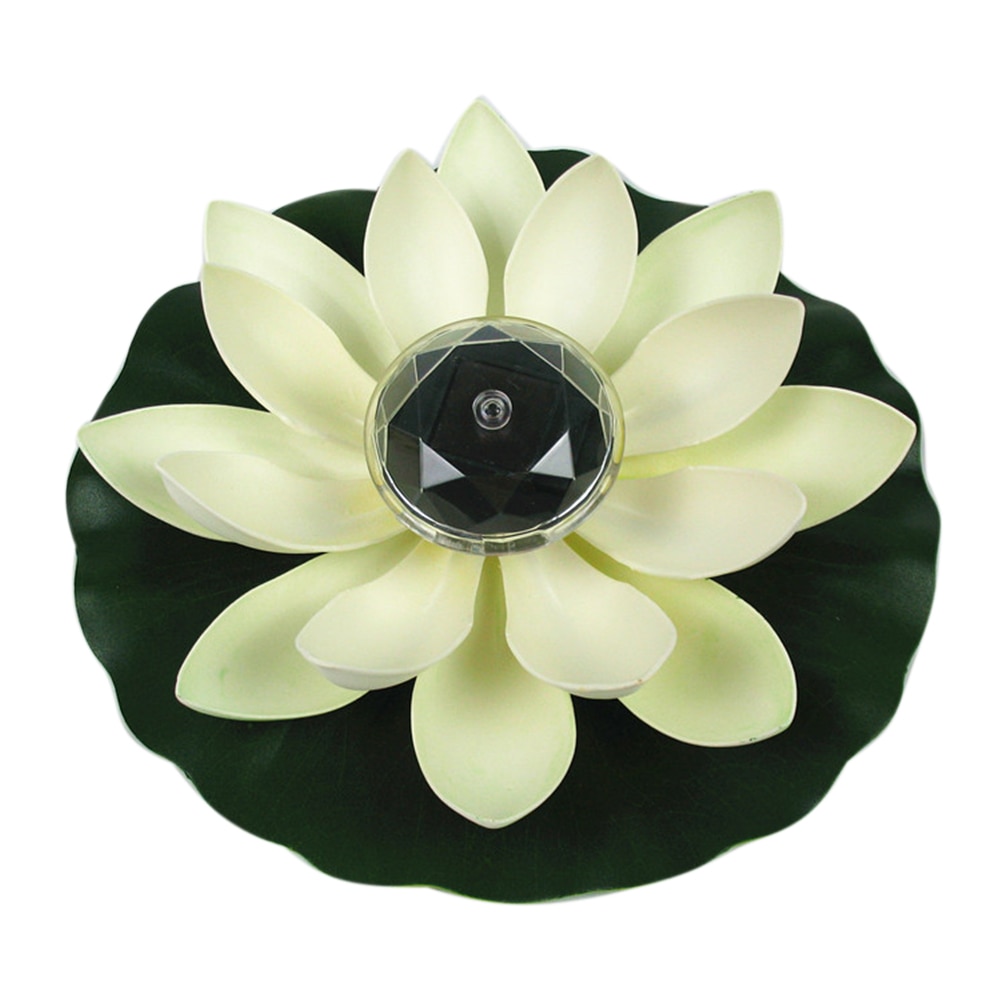 Solar Fake Lotus Flower Light Solar Fake Lotus Flower Light