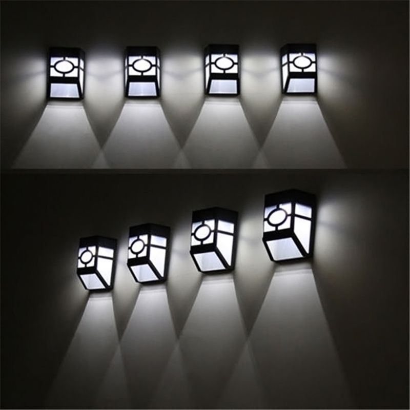 Solar Fence Light Wall-Mount Design Solar Fence Light Wall-Mount Design
