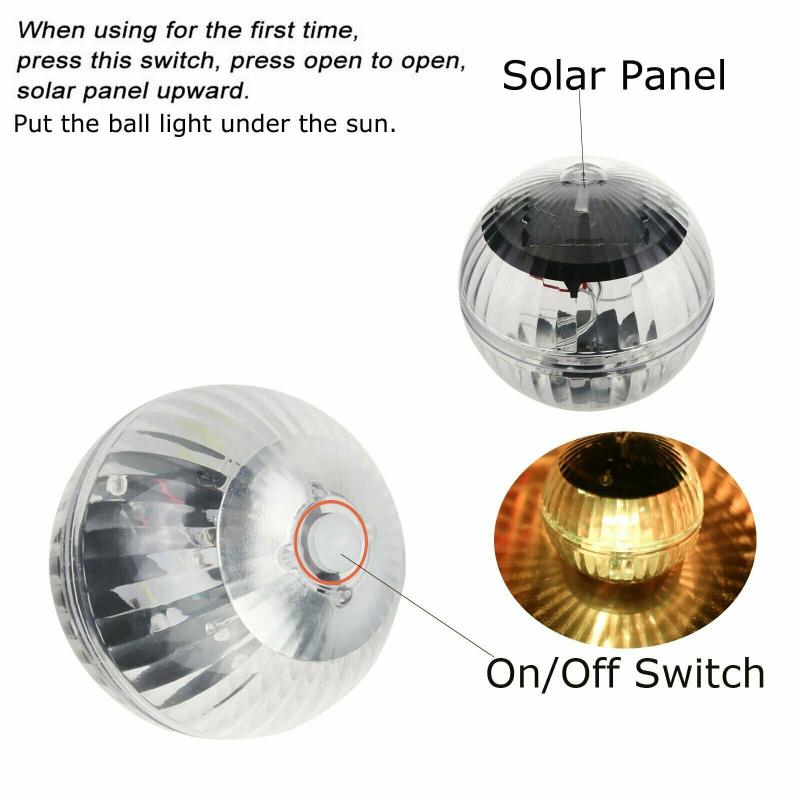 Solar Floating Light Waterproof LED Ball Solar Floating Light Waterproof LED Ball