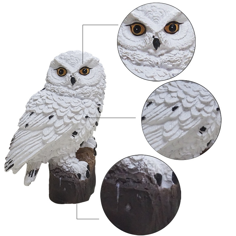 Solar Garden Owl Outdoor Decor