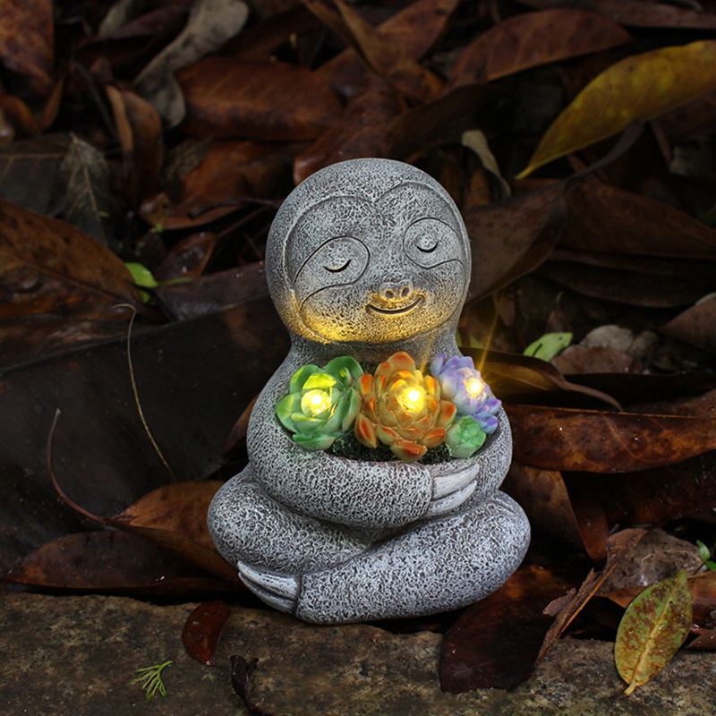 Solar Garden Sloth Light