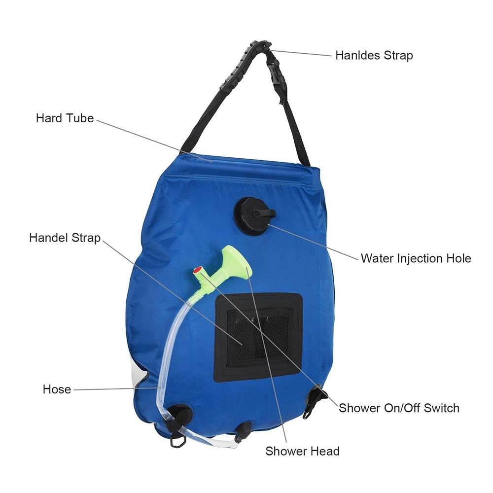 Solar Heating Outdoor Shower Bag