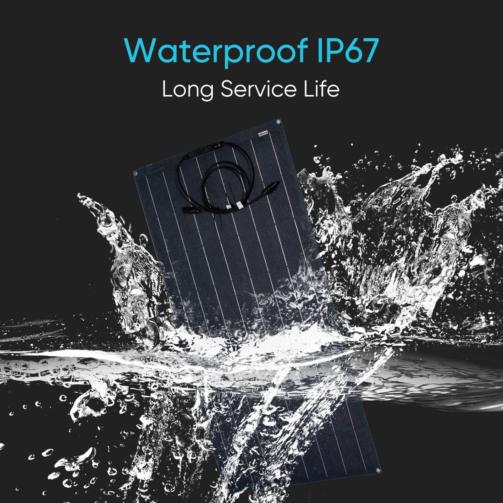 Solar High Efficiency Portable Power Bank Flexible Charging Outdoor Solar Cells For Home/Camping