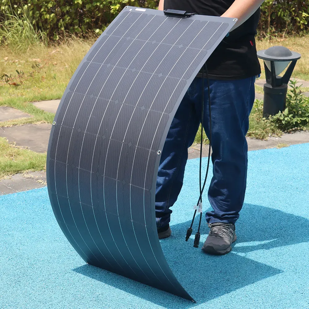 Solar High Efficiency Portable Power Bank Flexible Charging Outdoor Solar Cells For Home/Camping