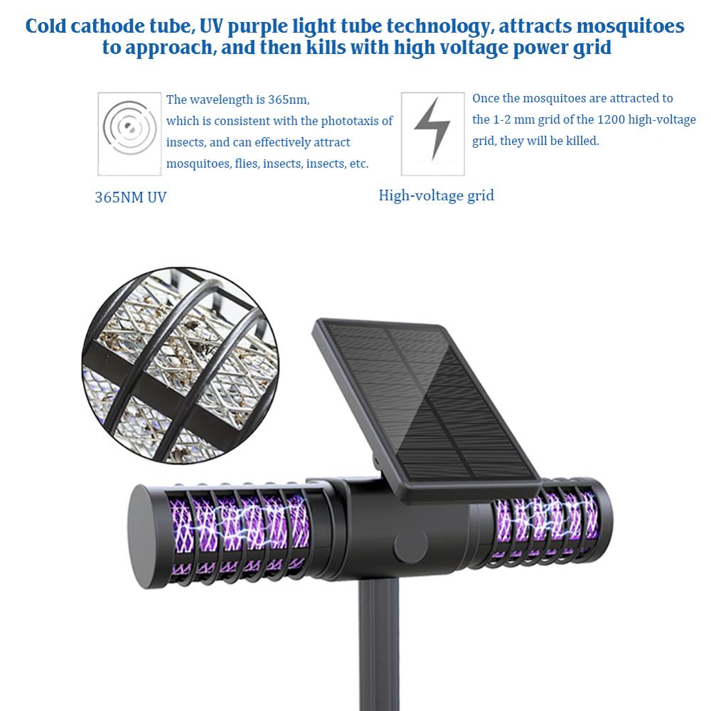Solar Mosquito Zapper Outdoor Light Solar Mosquito Zapper Outdoor Light