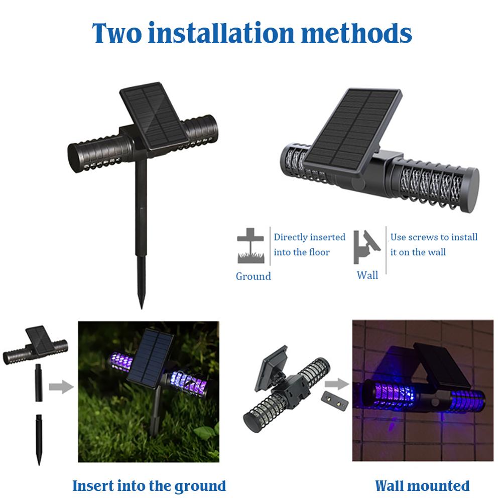 Solar Mosquito Zapper Outdoor Light Solar Mosquito Zapper Outdoor Light
