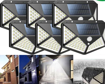 Solar Motion Light LED Wall Lamp Solar Motion Light LED Wall Lamp