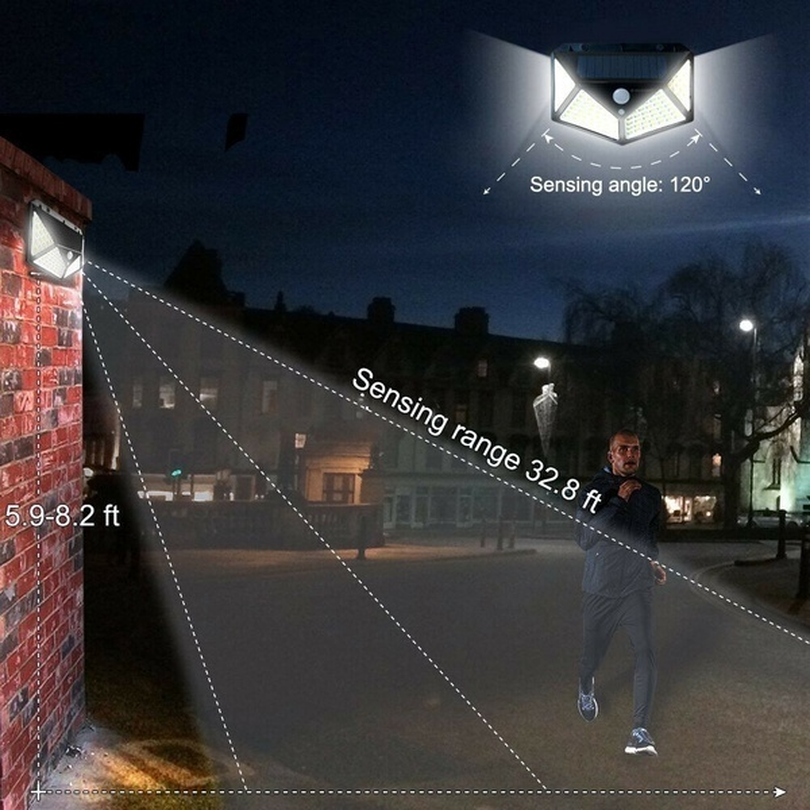 Solar Motion Light LED Wall Lamp Solar Motion Light LED Wall Lamp
