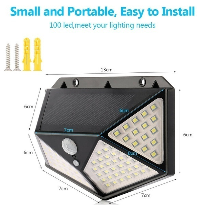 Solar Motion Light LED Wall Lamp Solar Motion Light LED Wall Lamp