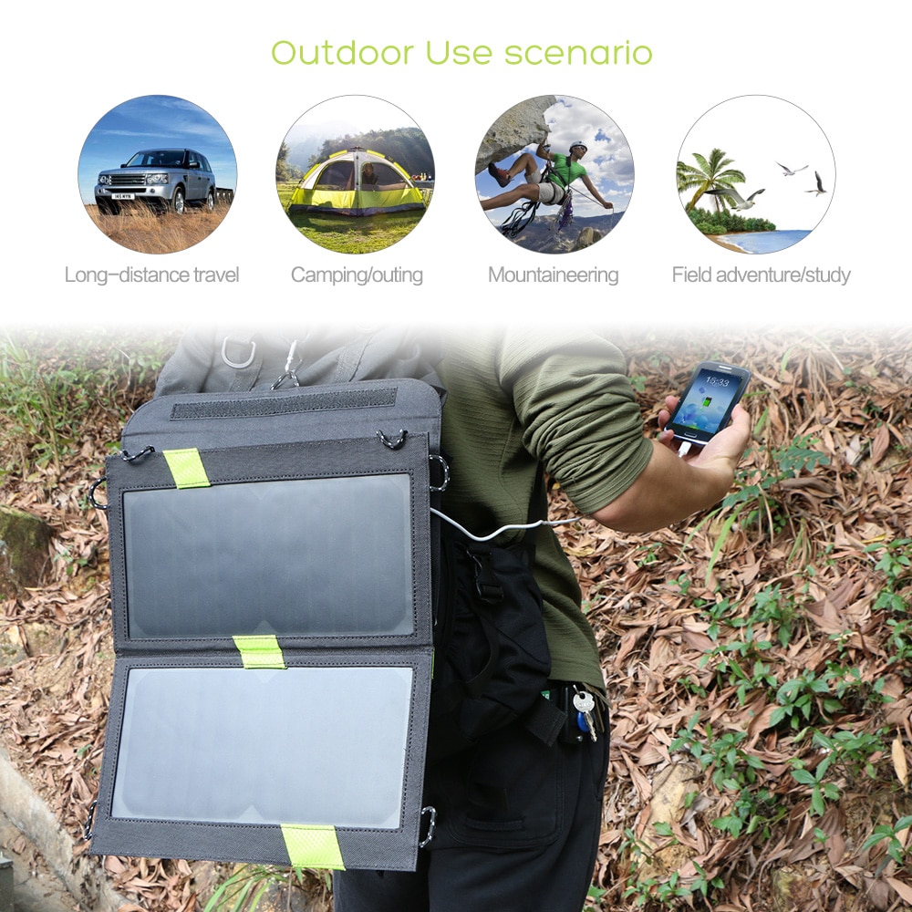 Solar Panels Hiking Power Bank Solar Panels Hiking Power Bank