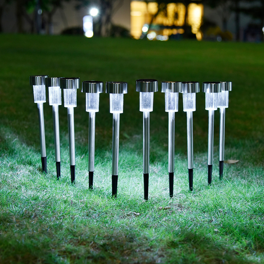 Solar Path Lights Outdoor Lamp (10 Pcs) Solar Path Lights Outdoor Lamp (10 Pcs)