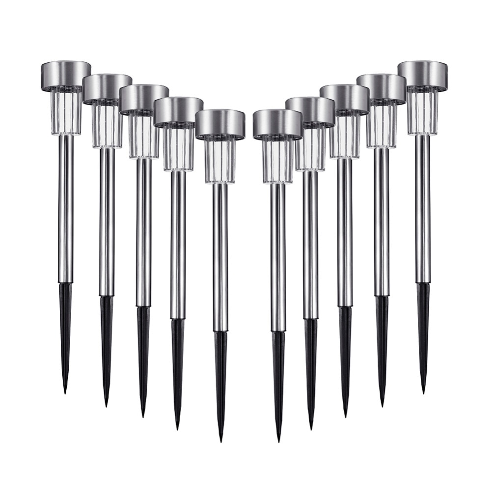 Solar Path Lights Outdoor Lamp (10 Pcs) Solar Path Lights Outdoor Lamp (10 Pcs)