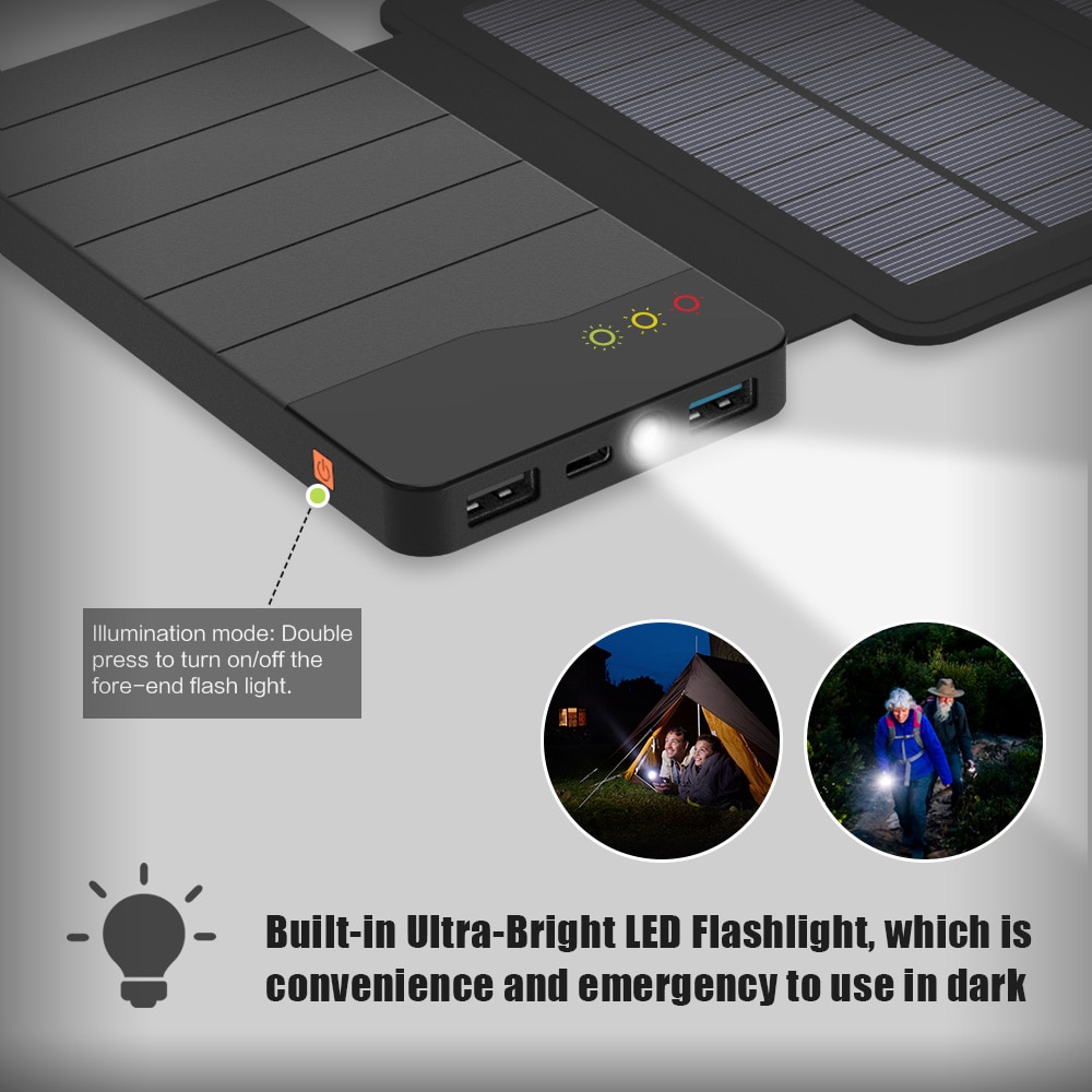 Solar Powerbank Outdoor Charger Solar Powerbank Outdoor Charger