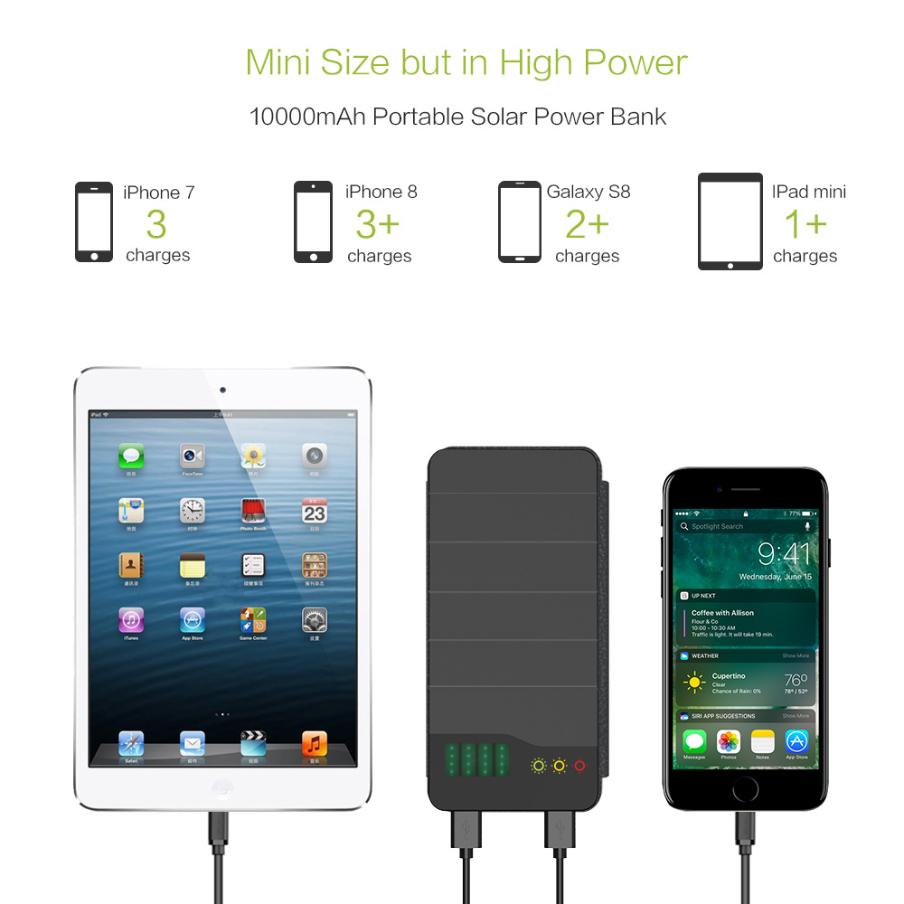 Solar Powerbank Outdoor Charger Solar Powerbank Outdoor Charger