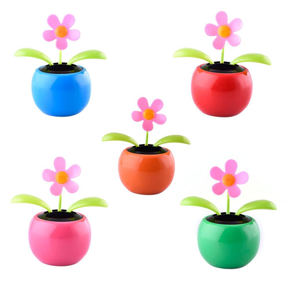 Solar Powered Dancing Flower Decor Solar Powered Dancing Flower Decor