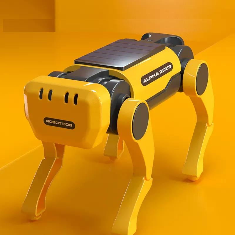 Solar Powered Electric Mechanical Dog Robot Science Technolog Educational Diy Assembly Toys Kids Intellectual Solar Powered Electric Mechanical Dog Robot Science Technolog Educational Diy Assembly Toys Kids Intellectual