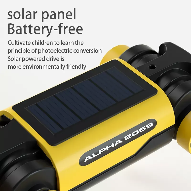 Solar Powered Electric Mechanical Dog Robot Science Technolog Educational Diy Assembly Toys Kids Intellectual
