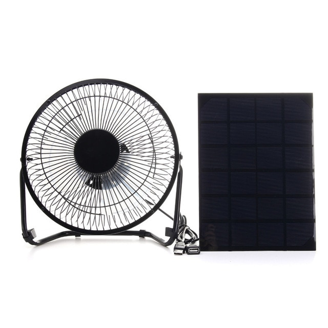 Solar Powered Fan Portable Cooling Ventilation Solar Powered Fan Portable Cooling Ventilation