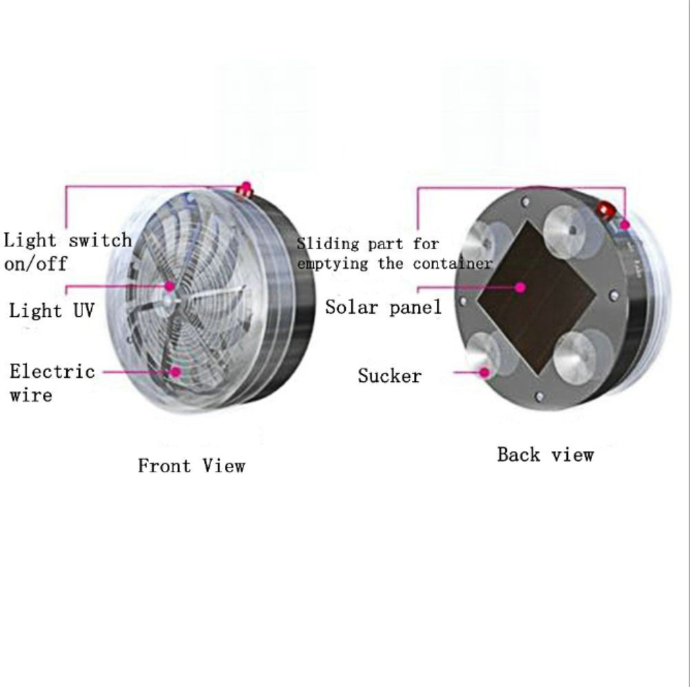 Solar Powered UV Light Insect Killer Solar Powered UV Light Insect Killer