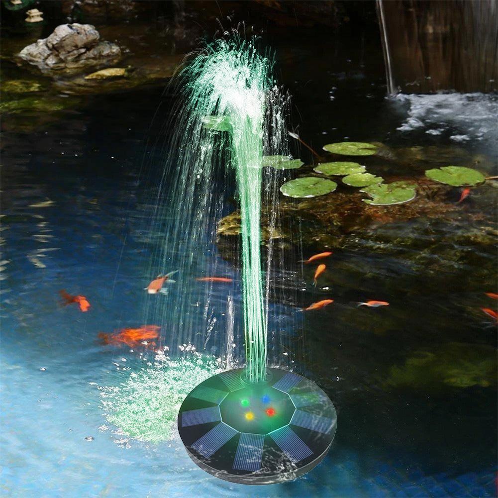 Solar Powered Water Fountain Garden Decor Solar Powered Water Fountain Garden Decor