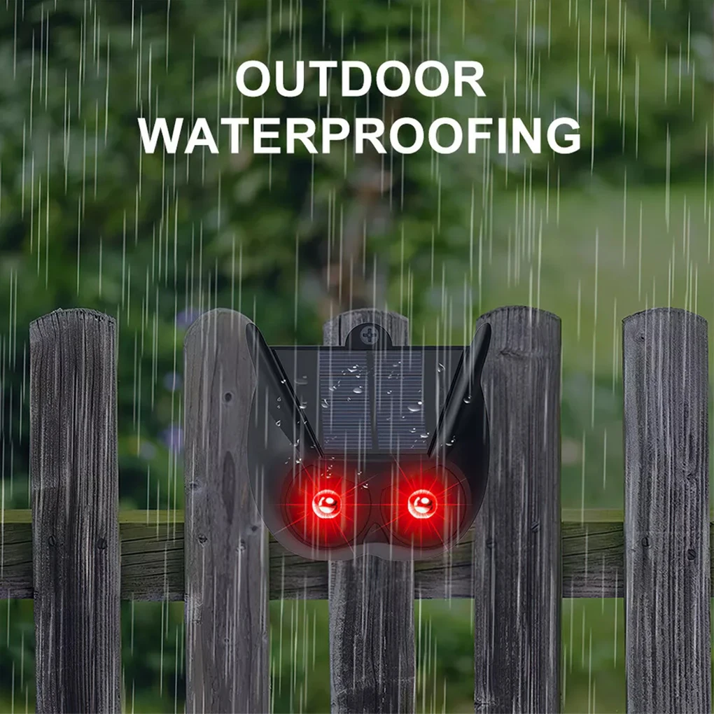 Solar Ultrasonic Bird Repellent New Animal Repellent Outdoor Pest Sensor Deterrent Deer Cat Dog Mouse Bird Repellent Solar Ultrasonic Bird Repellent New Animal Repellent Outdoor Pest Sensor Deterrent Deer Cat Dog Mouse Bird Repellent