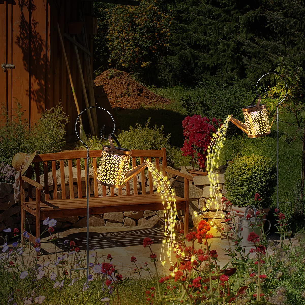 Solar Watering Can with Lights Outdoor Solar Garden Lights Garden Decor Solar Lights Waterproof Hanging Lantern for Solar Watering Can with Lights Outdoor Solar Garden Lights Garden Decor Solar Lights Waterproof Hanging Lantern for