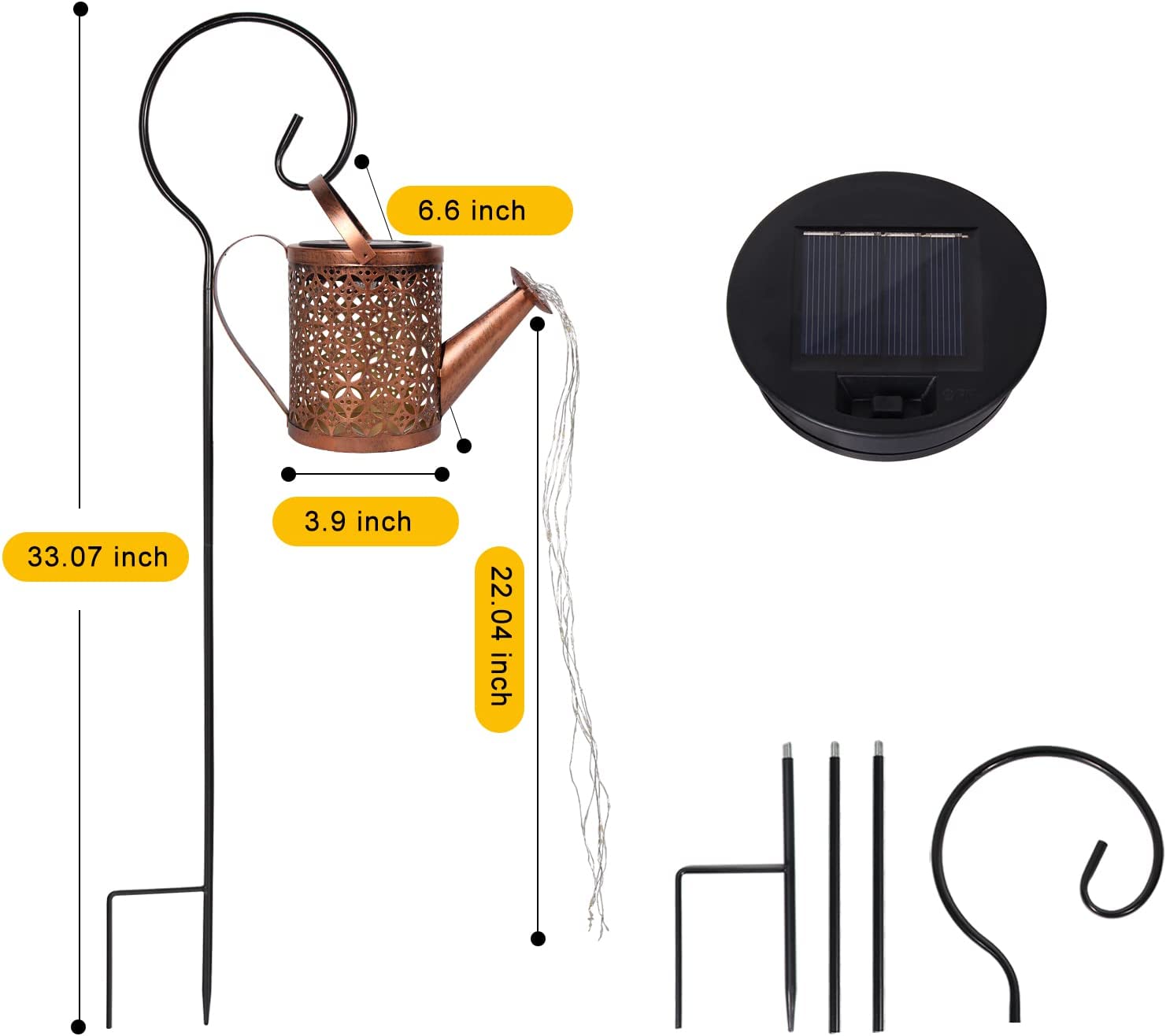 Solar Watering Can with Lights Outdoor Solar Garden Lights Garden Decor Solar Lights Waterproof Hanging Lantern for Solar Watering Can with Lights Outdoor Solar Garden Lights Garden Decor Solar Lights Waterproof Hanging Lantern for