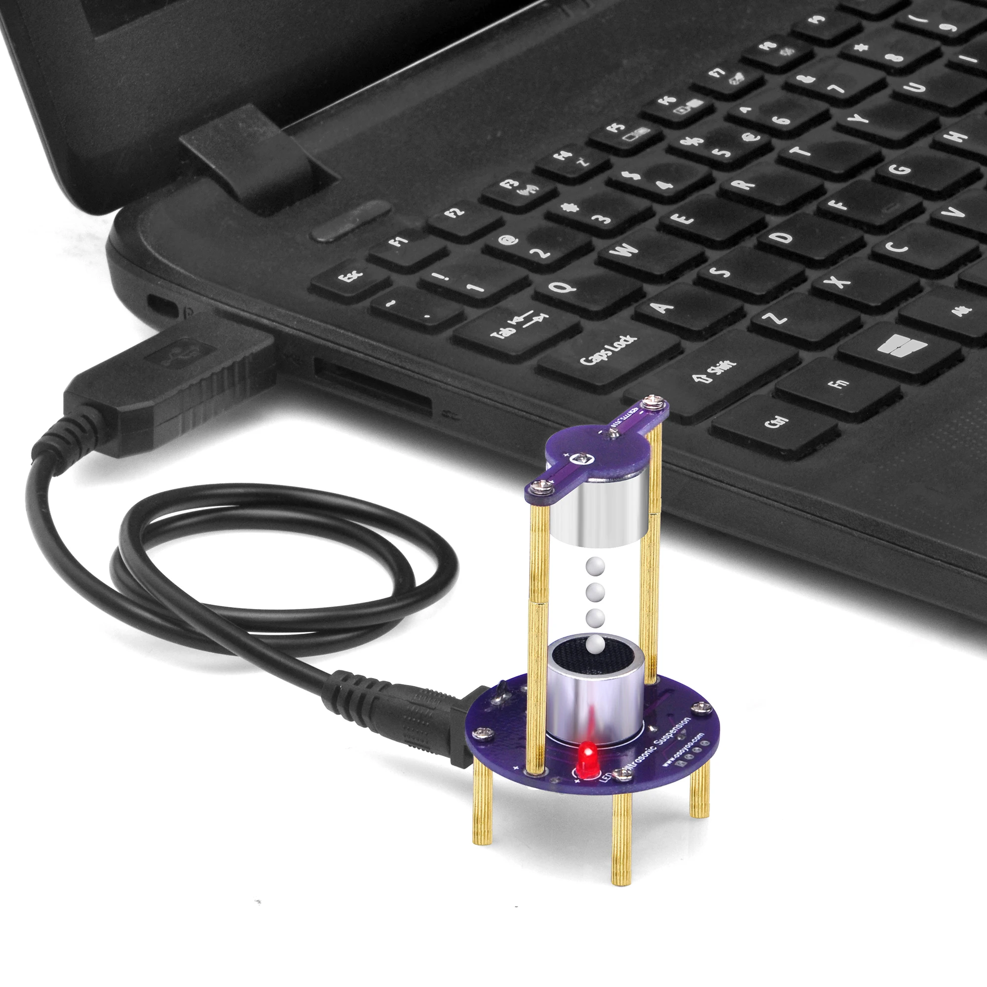 Soldering Practice kit To DIY Ultrasonic Levitation Project With USB Cable for Learning Solder Beginner Adults Soldering Practice kit To DIY Ultrasonic Levitation Project With USB Cable for Learning Solder Beginner Adults