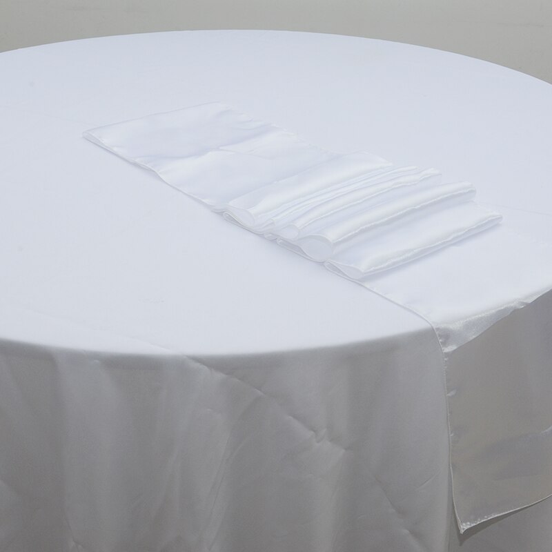 Solid Color Satin Table Runner Solid Color Satin Table Runner