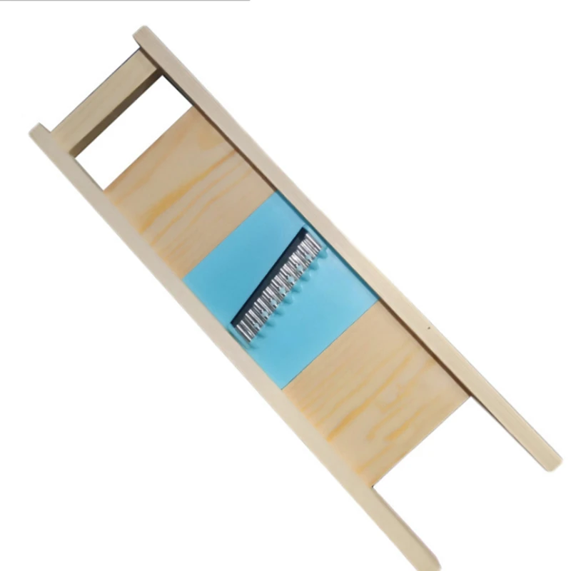 Solid Wood Potato Grid Slicer Vegetable Grater Corrugated Net Chopper Cutter Wave Knife Chipper Salad Kitchen Tool Solid Wood Potato Grid Slicer Vegetable Grater Corrugated Net Chopper Cutter Wave Knife Chipper Salad Kitchen Tool